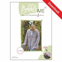 Bobble Me - Download-Anleitung für eine Jacke aus Woolhouse-Bobbel und Mohair von Jutta Bücker