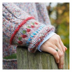 Bobble Me - Print-Anleitung für eine Jacke aus Woolhouse-Bobbel und Mohair von Jutta Bücker