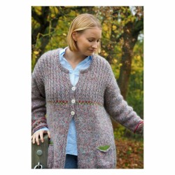Bobble Me - Print-Anleitung für eine Jacke aus Woolhouse-Bobbel und Mohair von Jutta Bücker