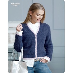 King Cole Strickanleitung (DK) 4866 für Damen