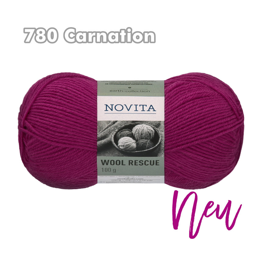 Novita Wool Rescue 100% recycelte Wolle